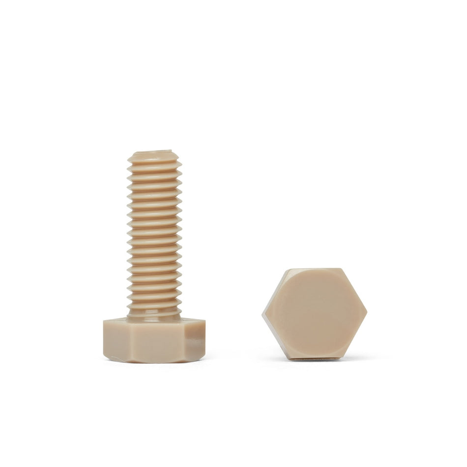 Bulloni esagonali imperiali in PEEK - UNC (ASME B18.2.1)