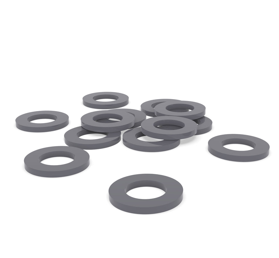 Polyvinyl Chloride (PVC) Custom Manufactured Washers