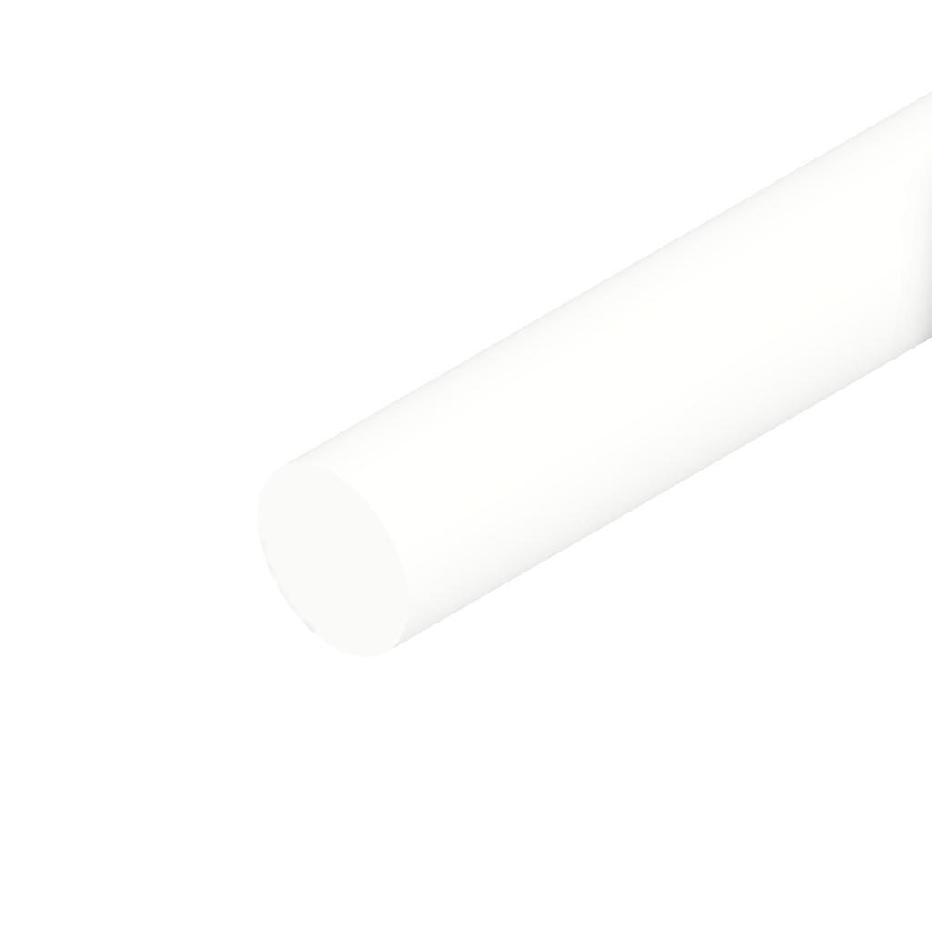 Barra Tondo PTFE (Teflon) Bianco - Ø 40 Mm X 500 Mm - Qualità Industriale - Foto 9