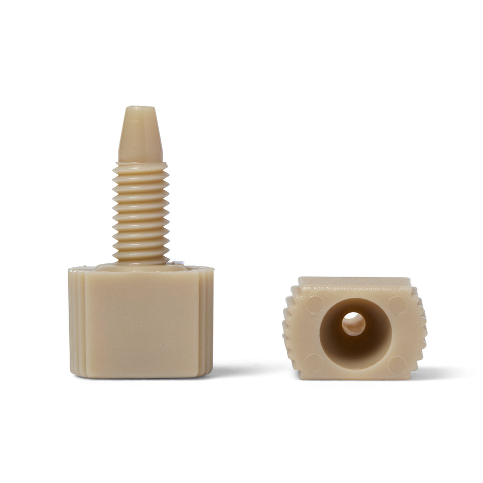 Raccordo a testa piatta in PEEK per HPLC (per tubi da 1/16" OD)