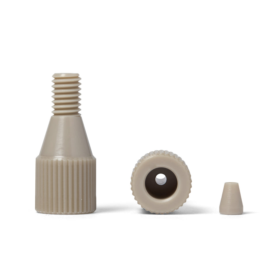 Gruppo di raccordi a tenuta di dita in PEEK per HPLC