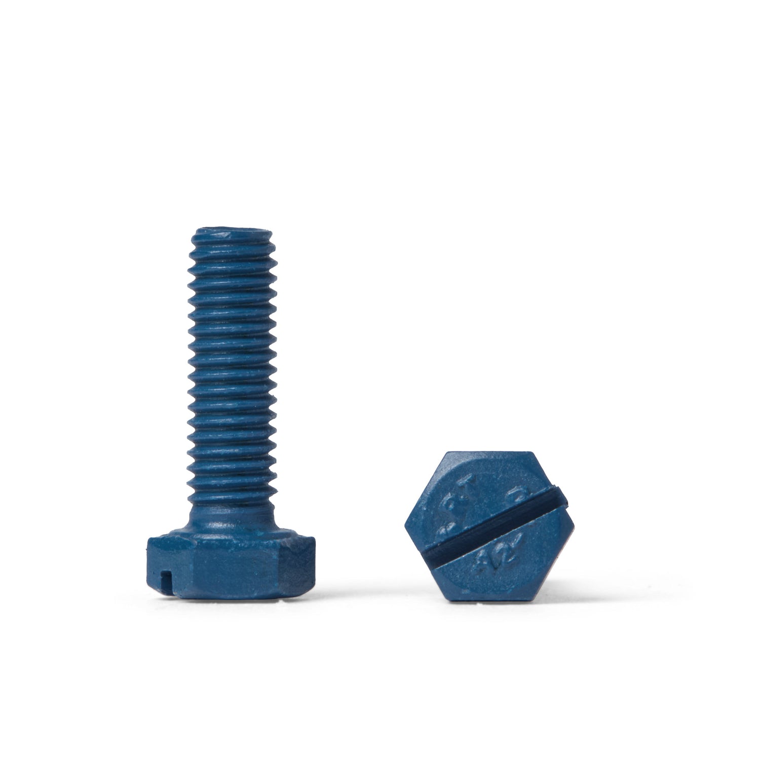 Bullone a testa esagonale con intaglio in acciaio inox A2-70 rivestito in PTFE/Teflon - DIN 933