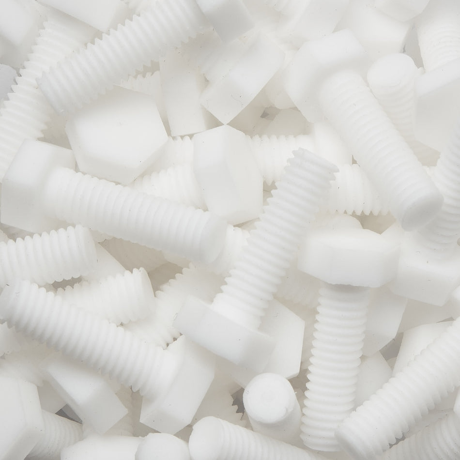 Bulloni esagonali in PTFE Teflon - DIN 933