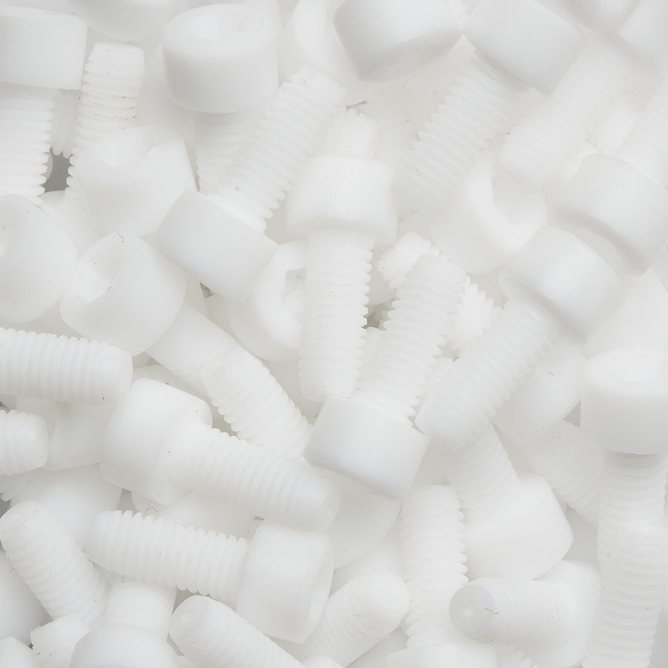 Vite a testa cilindrica con esagono incassato in PTFE Teflon - DIN 912