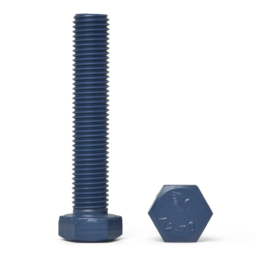 Bulloni a flangia con testa esagonale in acciaio inox A2-70 rivestiti in PTFE/Teflon - DIN 6921